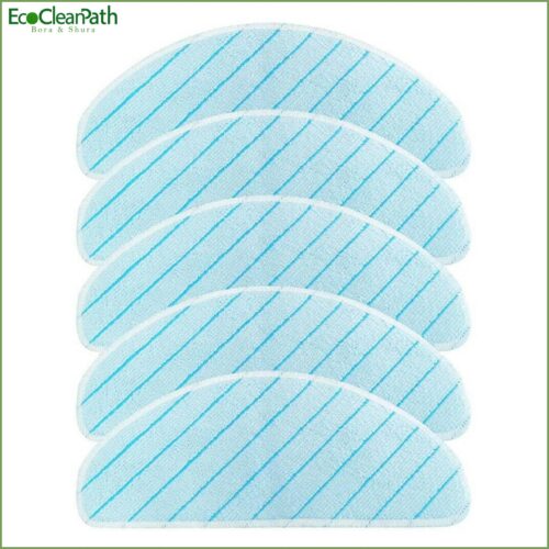 For Ecovacs Deebot Ozmo T8 Aivi Washable Mop Pad Mop Cloth Rag (5pcs)