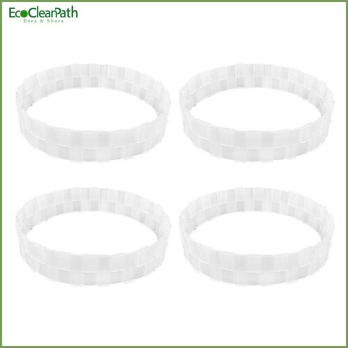 For Ecovacs Sweeper Tire Ring Accessories Anti-wear Tire Skin, 4pcs