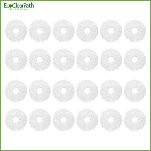 24pcs For Ecovacs Vacuum Cleaner Replacement Parts Mop Cloths