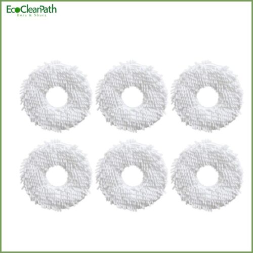 6pcs For Ecovacs Deebot X1 Omni Turbo Robot Vacuum Cleaner Mop