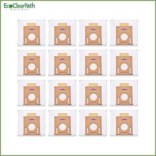 16 Pack Vacuum Dust Bags For Ecovacs Deebot Ozmo T8 Aivi T8 Max T8