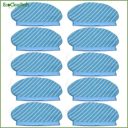 10 Pieces Mop Cloth Cleaning Pads For Ecovacs Ozmo950 920 T5