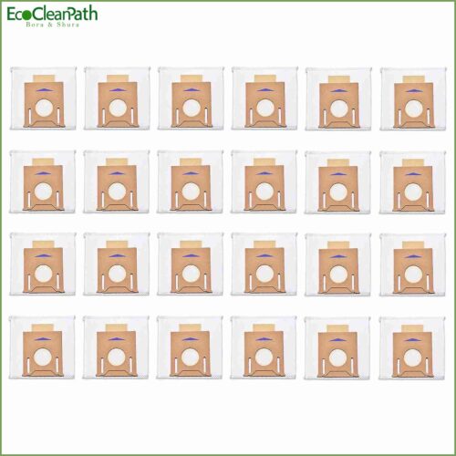 24 Pack Vacuum Dust Bags For Ecovacs Deebot Ozmo T8 Aivi T8 Max T8