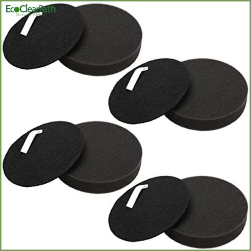 4pack Replacement Motor Pre-filter&carbon Foam Filter For Bissell