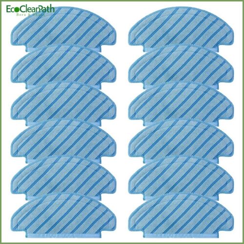 10 Pcs Washable Mop Cloths For Ecovacs Deebot Ozmo T8 Mop Spare Parts