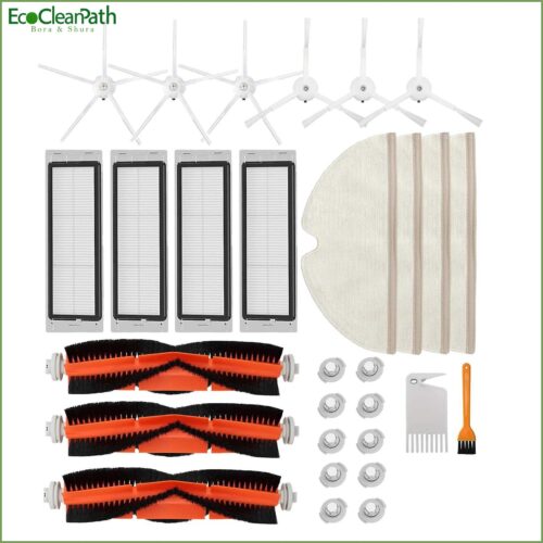 30 Pcs Replacement Parts Kit For Roborock S5 S6 E20 E25 E35 S50