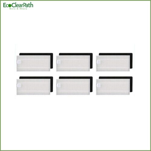 6-pack Hepa Filter For Ecovacs Deebot N79 N79s Vacuum Parts