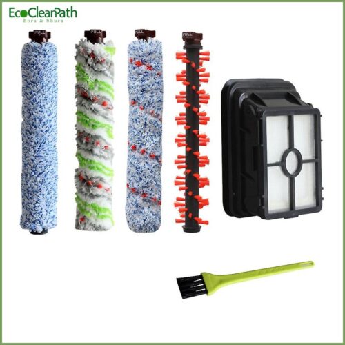 6pc Hepa Filter Roll Brush For Bissell 1785 2303 2305 2306 Series