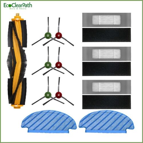 Filter Brush Accessory Kit For Ecovacs Deebot Ozmo T8 Series Robot