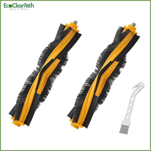 2pcs Dust Cleaning Sweeper Roller Main Brush For Ecovacs Deebot Dn33