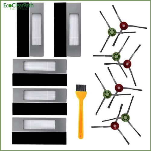 Hepa Filter Side Brush For Ecovacs Deebot Ozmo 920/950/t5/t8/t8 Robot