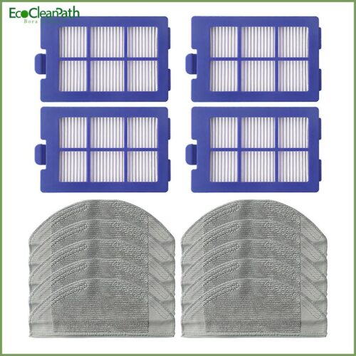 14pcs For Eufy Robovac X8 Hybrid Robot Vacuum Mop Cloths Hepa Filter