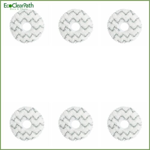 6pcs Mop Cloth For Ecovacs Deebot X1 Omni Turbo Robot Vacuum Cleaner