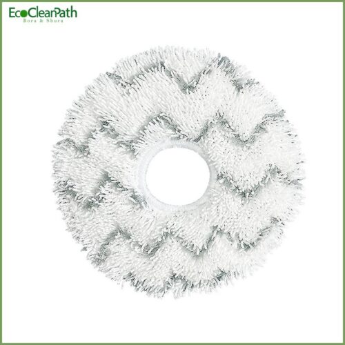 10pcs Wave Pattern Mop Cloth For Ecovacs Deebot X1 Omni Turbo Robot