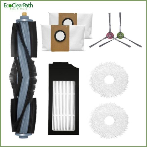 Replacement Parts Filter Brush Mop Pads Dust Bags For Ecovacs