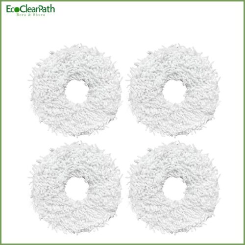 4pcs For Ecovacs X1 Replaceable Smart Home Spare Parts Mop Rag Cloth