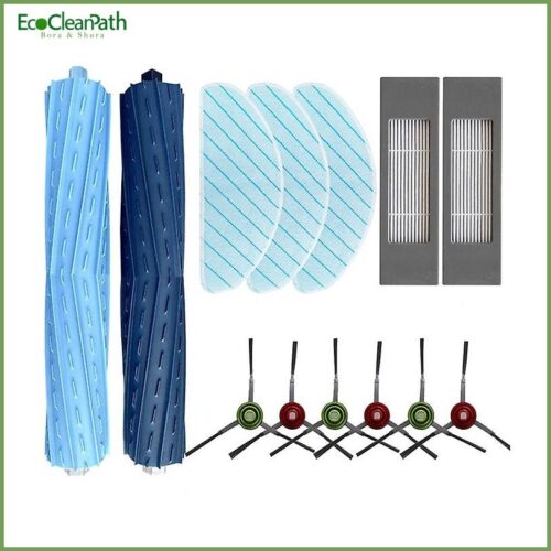 Side Brush Filter Mop Cloth For Ecovacs Deebot Ozmo T9 T9 Aivi Robot