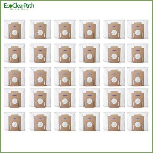 30pcs Leakproof Dust Bag For Ecovacs Deebot Ozmo T8 T9 Aivi N8 Pro