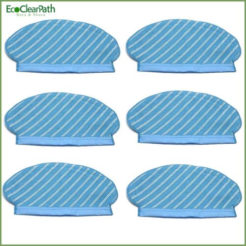 6pcs Mop Cloth Pads Set For Ecovacs Deebot Ozmo 920 Vacuum Cleaner