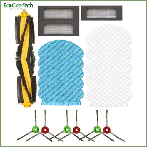 For Ecovacs Deebot Ozmo 920 Filter Side&main Brush Mop Cloth Parts