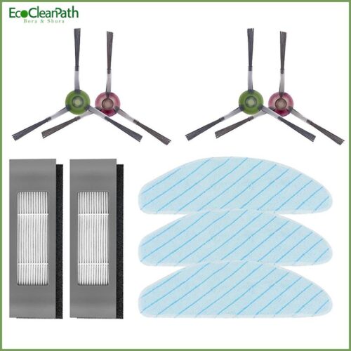 Side Brush Mopping Mop Filter For Ecovacs Deebot Ozmo T9 Aivi T9