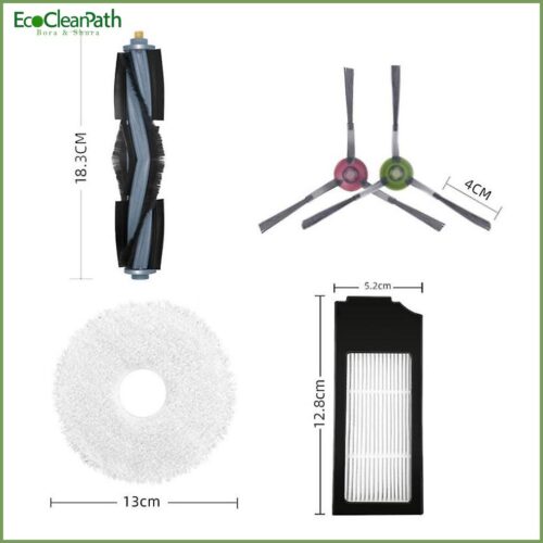 Filter Main Brush Mop Cloth For Ecovacs Deebot X1 Turbo / Omni Robot