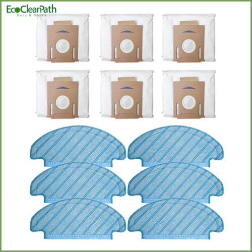 Leakproof Dust Bag Mop Cloth For Ecovacs Deebot Ozmo T8 Robot