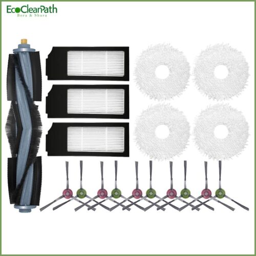 For Ecovacs Deebot X1 Turbo Omni Main Side Brush Filter Mop Cloth