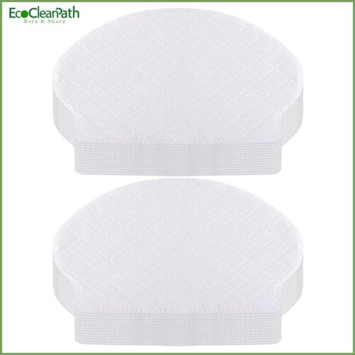 50 Pack Disposable Mopping Pads Compatible For Ecovacs Deebot Ozmo N7