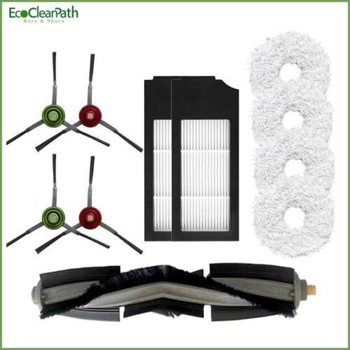 For Ecovacs X1 Sweeper Rolling Brush Main Brush Hepa Filter Filter