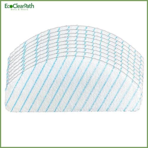 100pcs Disposable Mop Pads For Ecovacs Deebot Ozmo T9 T8aivi