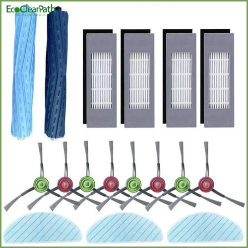 Brush Filter Mop Cloth For Ecovacs Deebot Ozmo T9 Aivi T9 Aivi+