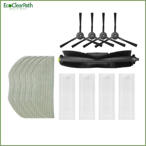 Main Side Brush Filter And Mop Cloth For Qihoo 360 S10 X100 Max