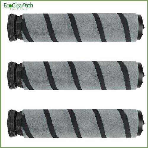 3pcs Main Brush Roller Brush Replacement Parts For Bissell Crosswave