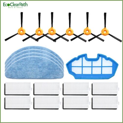 Side Brush Filter Mop Cloth For Ecovacs Deebot N79 N79s Yeedi K600