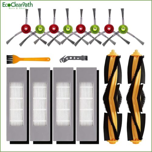 16 Pcs For Ecovacs 920 950 T5 T8 T8 Aivi T8 Max Vacuum Accessories