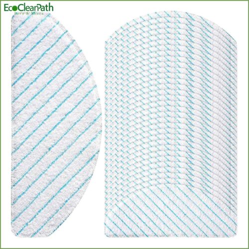 100 Pcs Mop Pads For Ecovacs T9 T9+ T8 T8+ T8 Aivi N8 N8 Pro Robot