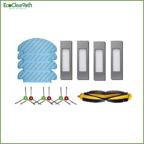 Roller Brush Water Hepa Filter Mop For Ecovacs Deebot T9 Aivi Robot