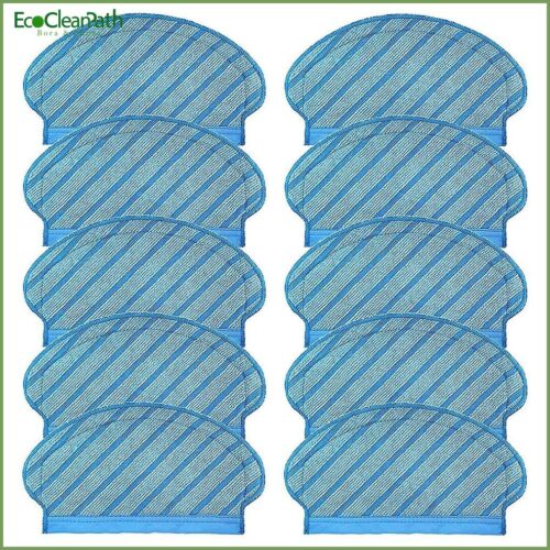 10pcs Mop Cloth For Ecovacs Deebot Ozmo 920 950 Vacuum Cleaner Parts