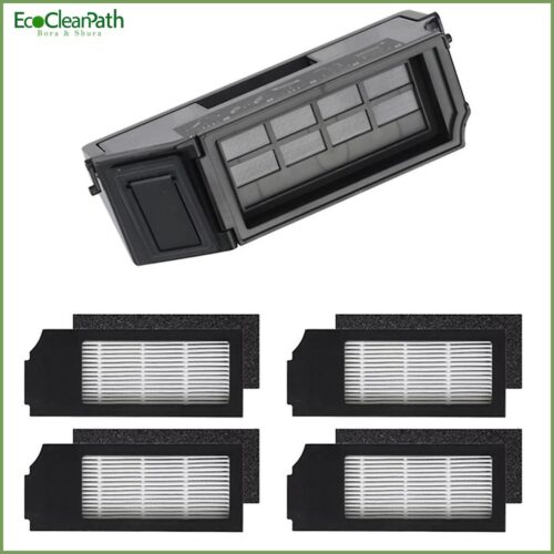 Replacement Dust Box Hepa Filters Compatible For Ecovacs Deebot X1