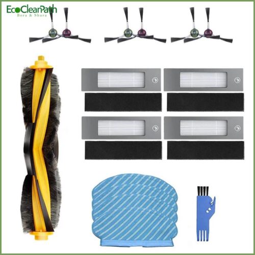 Replacement Roller Brush Side Brush Hepa Filters For Ecovacs 920