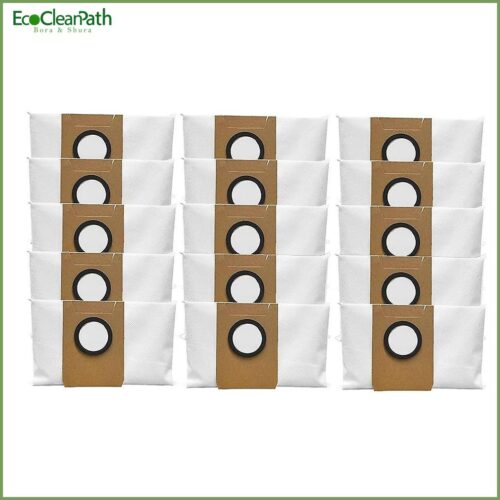 15 Packdust Bag Compatible For Ecovacs X1omni X1turbo Robot