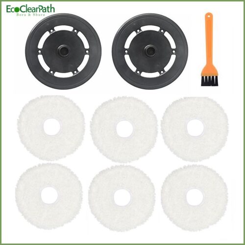 9pcs For Ecovacs X1 Vacuum Cleaner Rag Holder Rag Bracket Mop Cloth