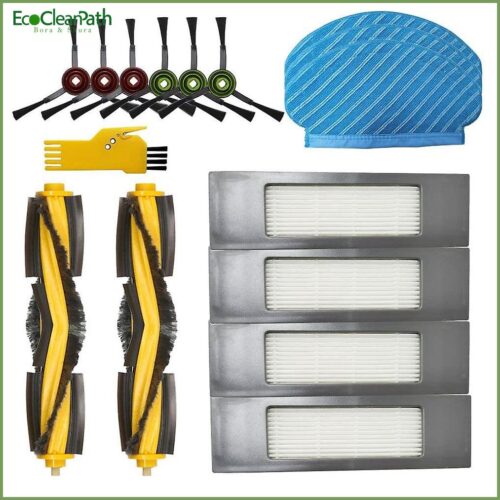 Replacement Roller Brush Side Brush Hepa Filters For Ecovacs 920 950