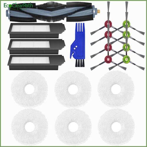 Replacement Parts Roller Brush Side Brush Filters For Ecovacs Deebot