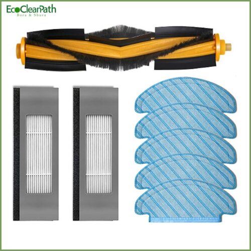 Parts For Ecovacs Ozmo T8/aivi Robotic Roller Brush Hepa Filter Mop