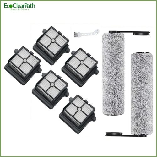 8pcs Roller Brush Hepa Filter For Tineco 3.0 Washing Floor Machine