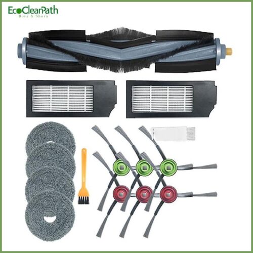 For Ecovacs Deebot X1 Omni Turbo Main Brush Kit Hepa Filter Mop