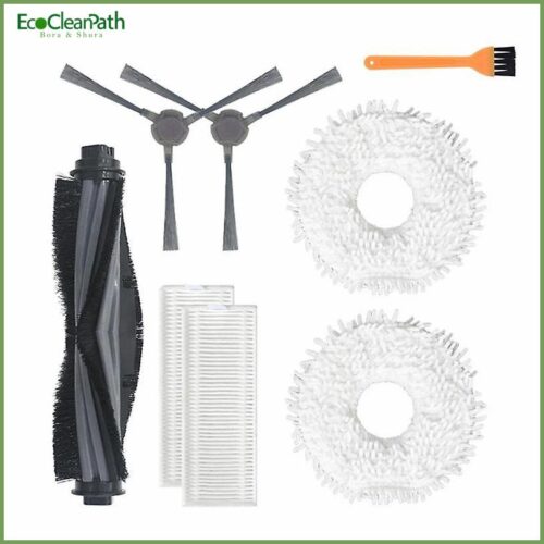 8pcs Main Side Brush Mop Cloth Hepa Filter For Ecovacs Deebot N9