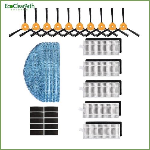 Side Brush Hepa Filter Mop Cloth For Ecovacs Deebot 600 Robot Brush